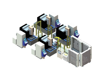 EDM柔性自動化放電產(chǎn)線